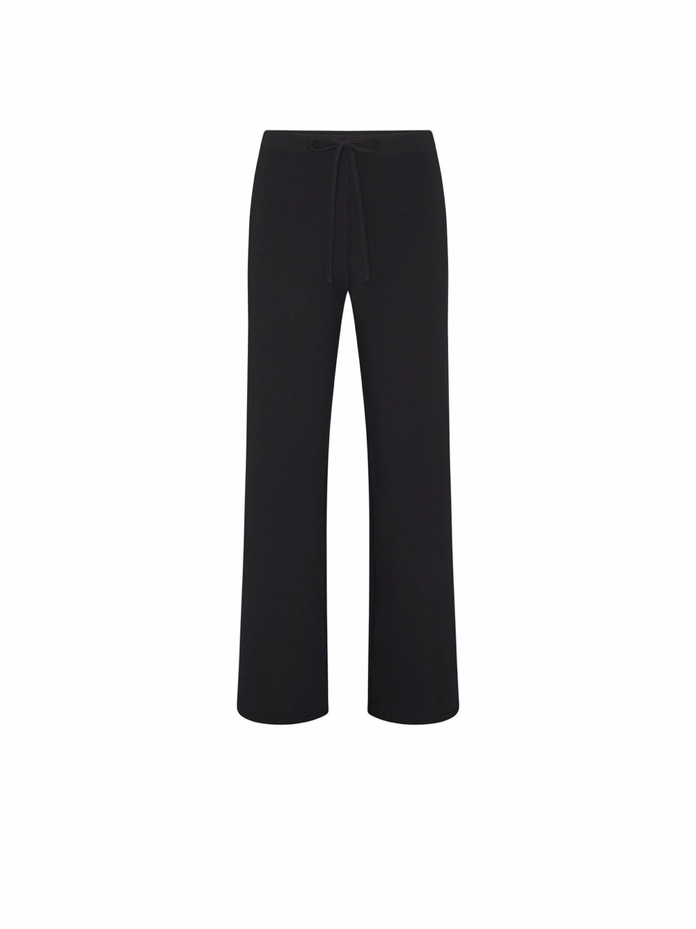 Skims Cotton Jersey Straight Leg Lounge Pant Pants Pajama Loungewear Soot
